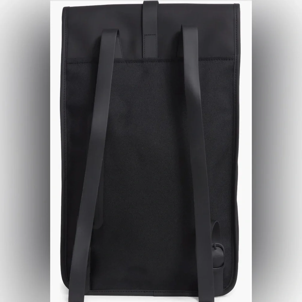 NWT Rains waterproof backpack in black